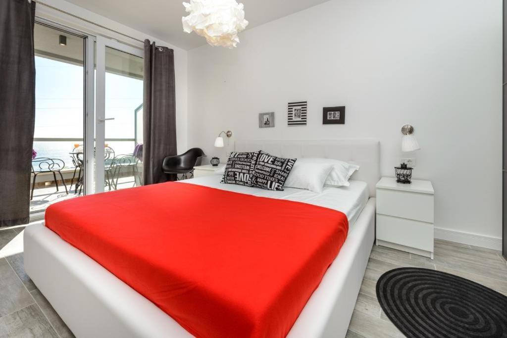 Apartments Villa Capitano Mlini Værelse billede